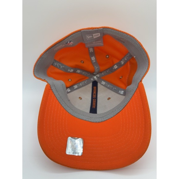 New Era Broncos Country Orange 39thirty Denver Broncos Hat with Elastic Headband - Picture 6 of 6